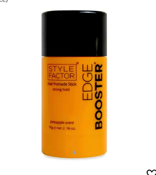 Style Factor Edge Booster Hair Pomade Stick Strong Hold 2.36 oz
(PINEAPPLE 	SCENT )