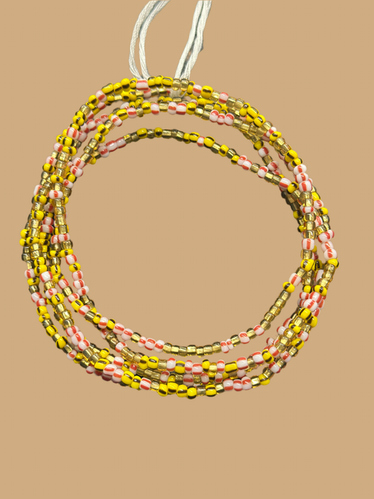 Waist beads [yellow]