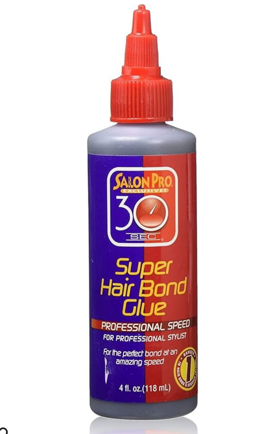 Salon Pro 30 Sec. Super Hair Bond Glue Professional Speed, 8
Ounce