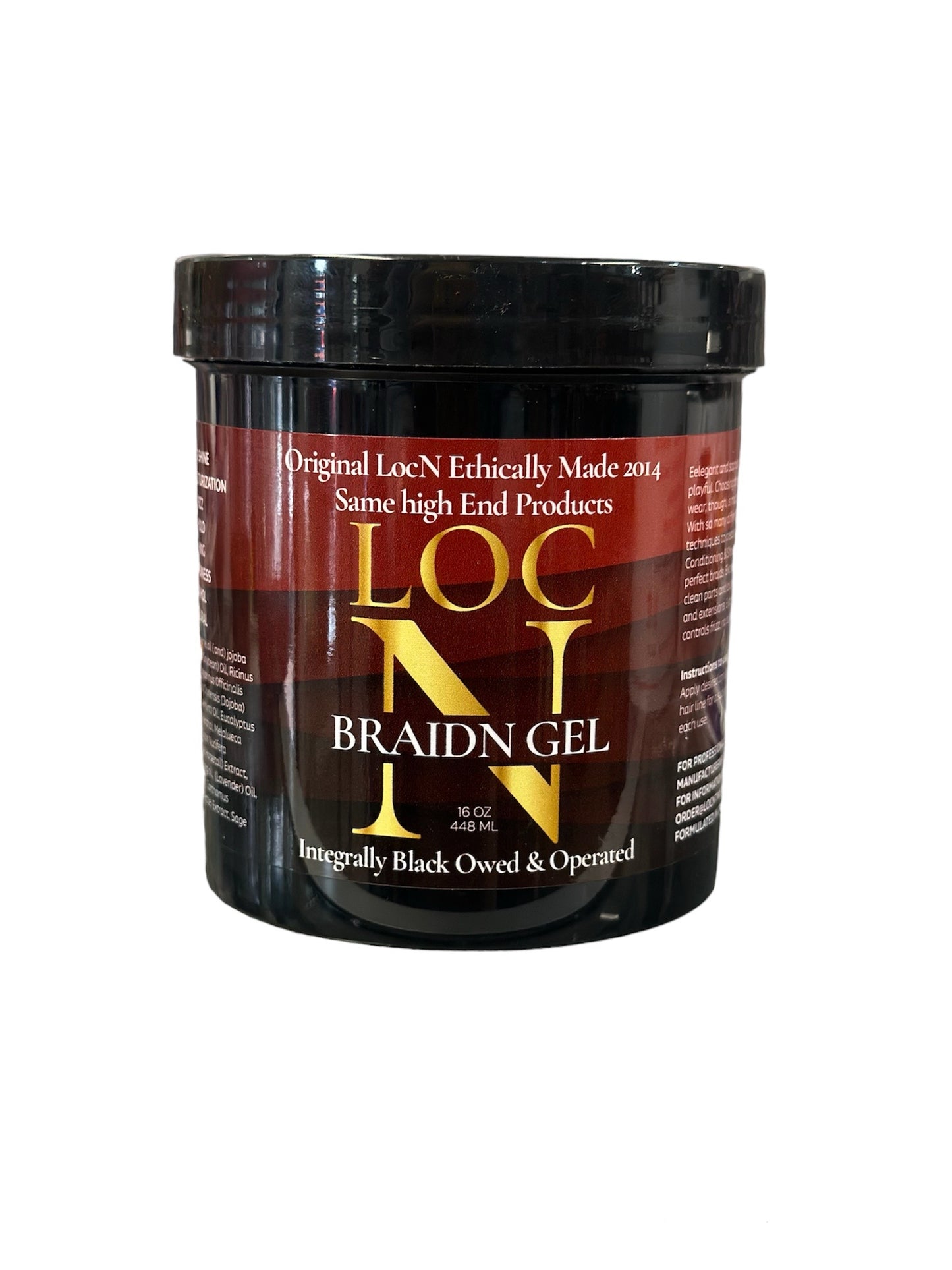 LOC N BRAIDN GEL 16OZ