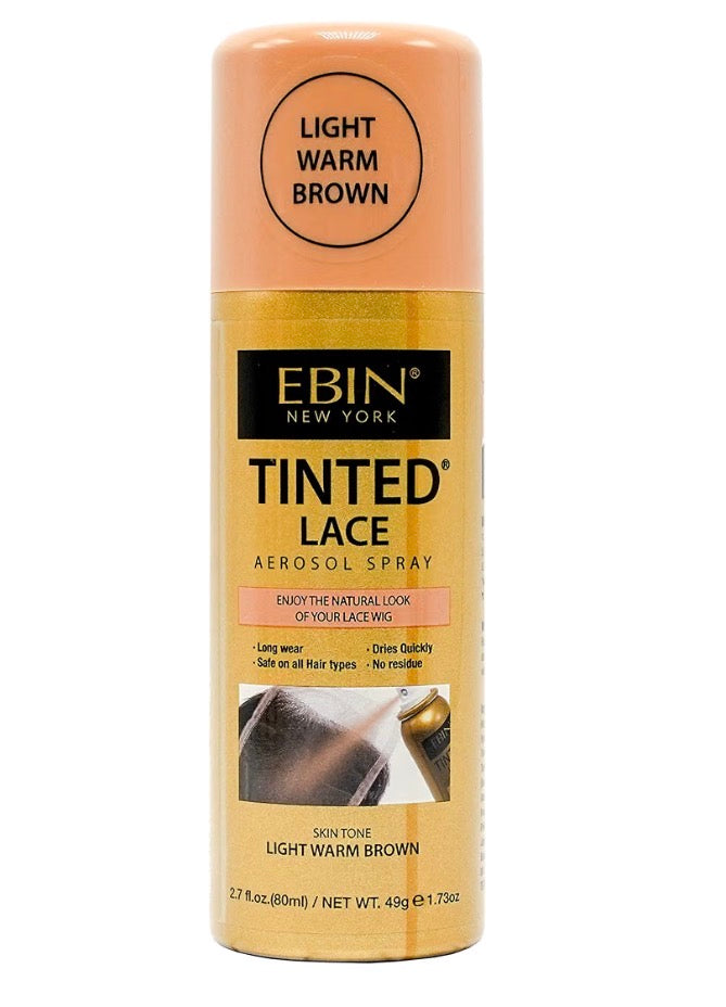 Ebin Light Warm Brown Tinted Lace Spray 1.73oz