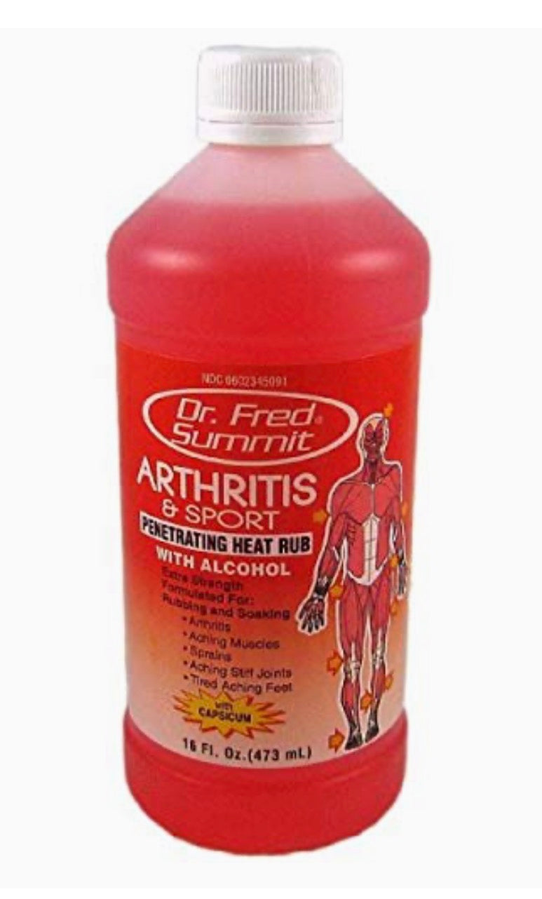 Dr. Fred Summit Arthritis & Sport Penetrating Heat Rub 16oz