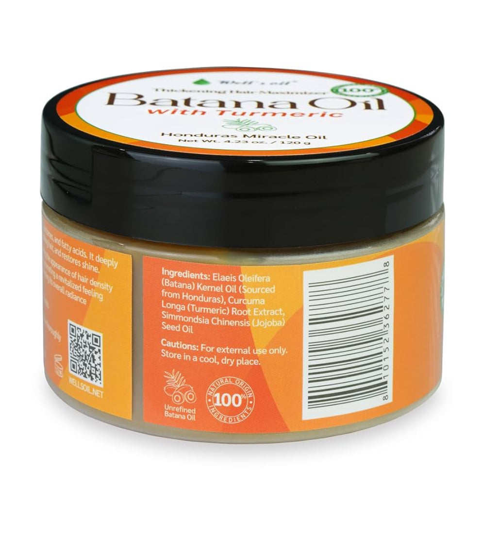 Well's Oil Batana Oil with Turmeric Extract