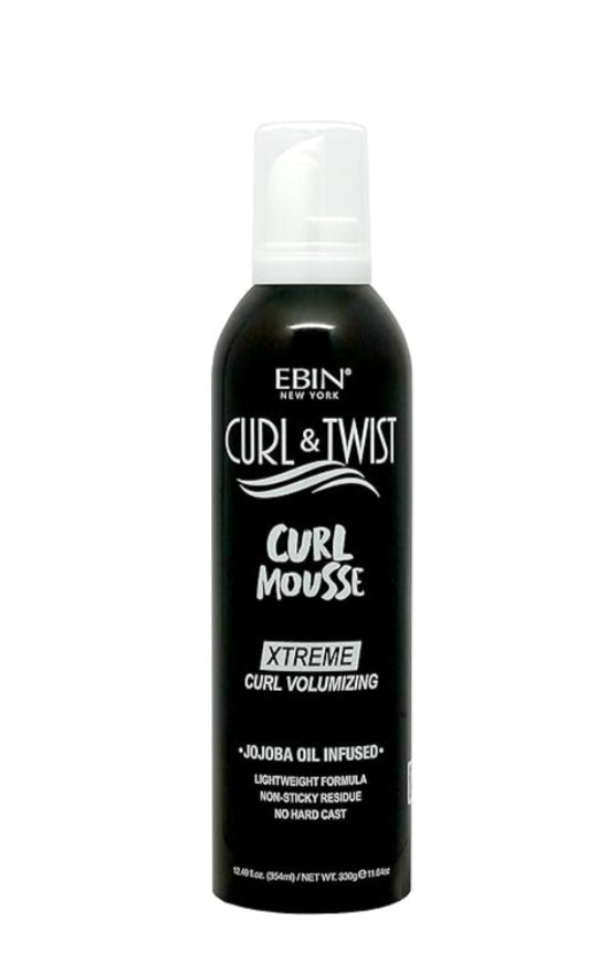 EBIN NEW YORK Curl & Twist Xtreme Curl Volumizing Mousse