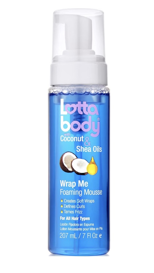Lottabody Coconut & Shea Wrap Me Foaming Mousse, 7oz