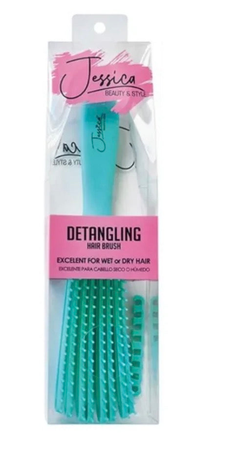 Jessica Beauty & Style Detangling Hair Brush-Assorted Colors