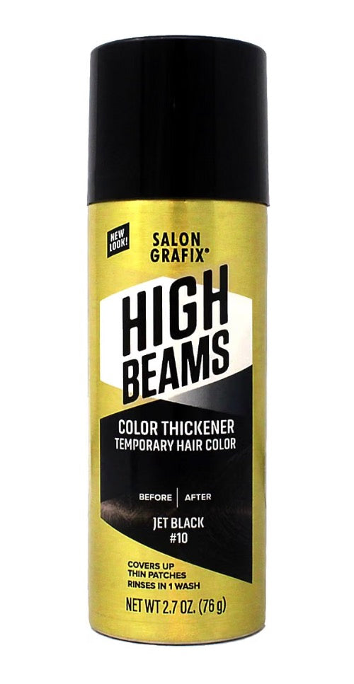 Salon Grafix High Beams Root Cover-Up Temporary Spray-Black 2.7 oz