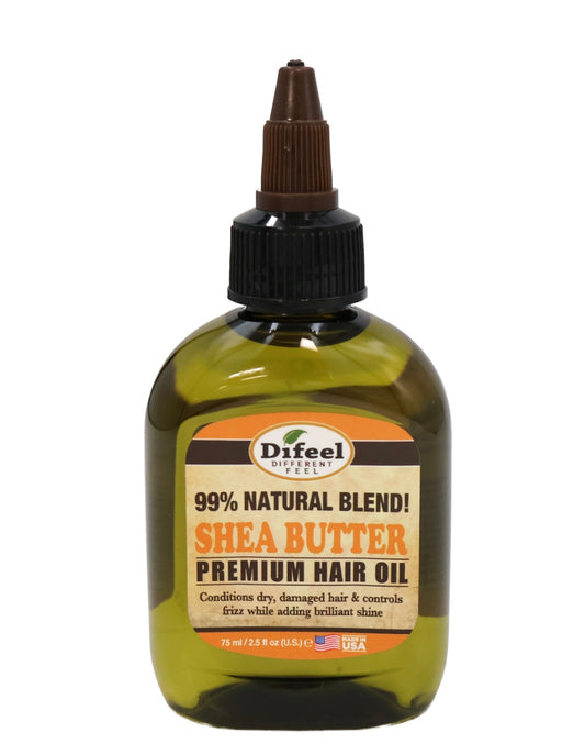 Difeel Premium Hair Oil Shea Butter, 2.5 Oz.