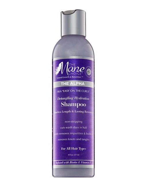 The Mane Choice The Alpha Easy On The Curls Detangling Hydration Shampoo 8 oz