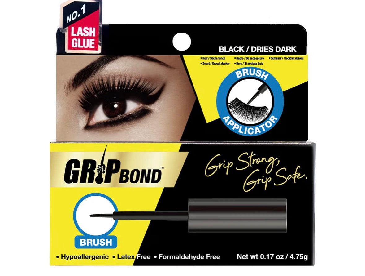 EBIN NEW YORK Grip Bond Eyelash Glue Brush Black 0.17oz
