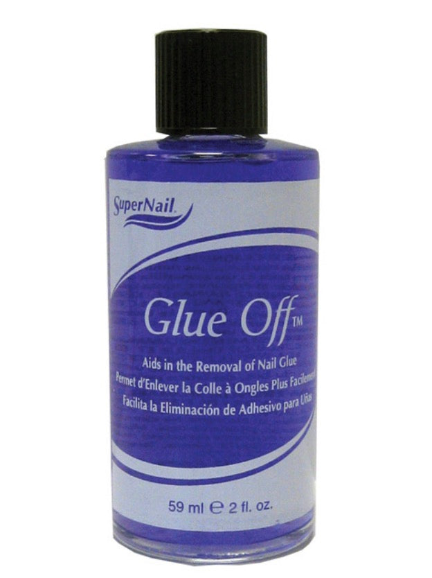 SuperNail (Super Nail) Glue-Off & Polish Remover, 2oz
