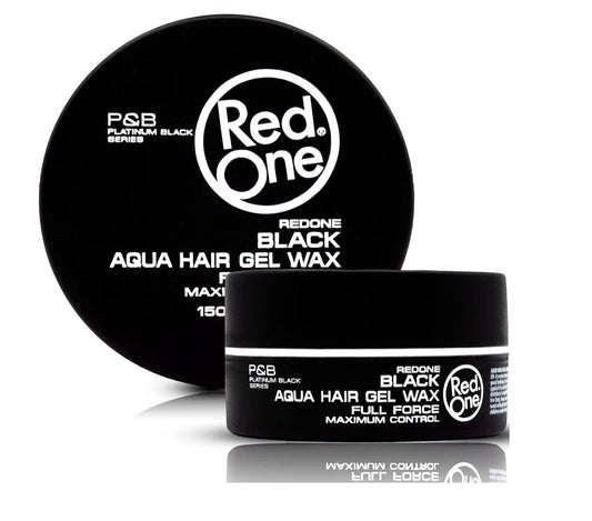Red One (Redone) Hair Styling Gel Wax Black 150ml