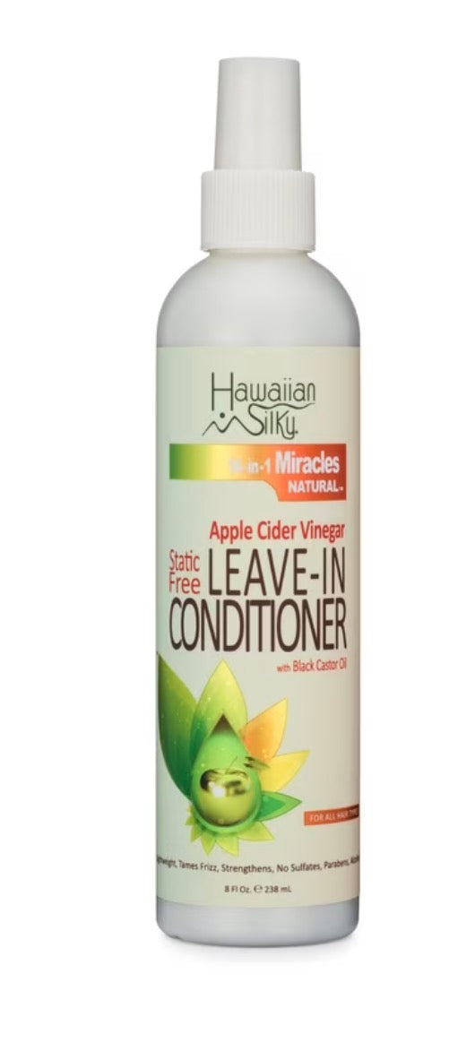 Hawaiian Silky Apple Cider Vinegar Leave-In Conditioner8 oz