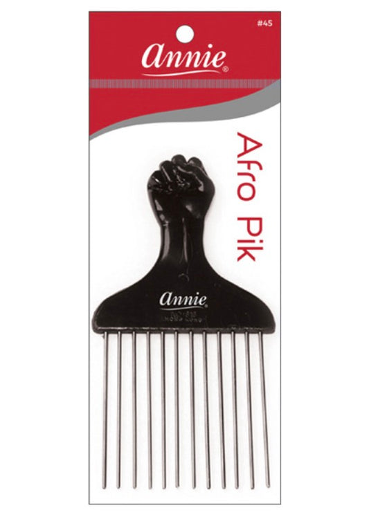 Annie Afro Pik Comb Black
