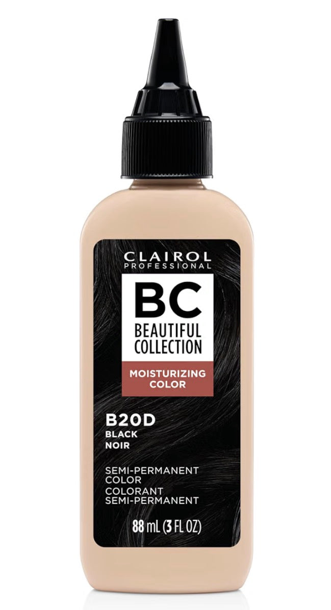 Clairol Beautiful Collection Hair Color B20D Black