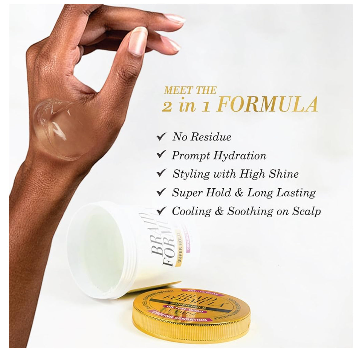 Ebin New York Braid Formula Dr. Feel Good Super Hold, 6.35fl. oz