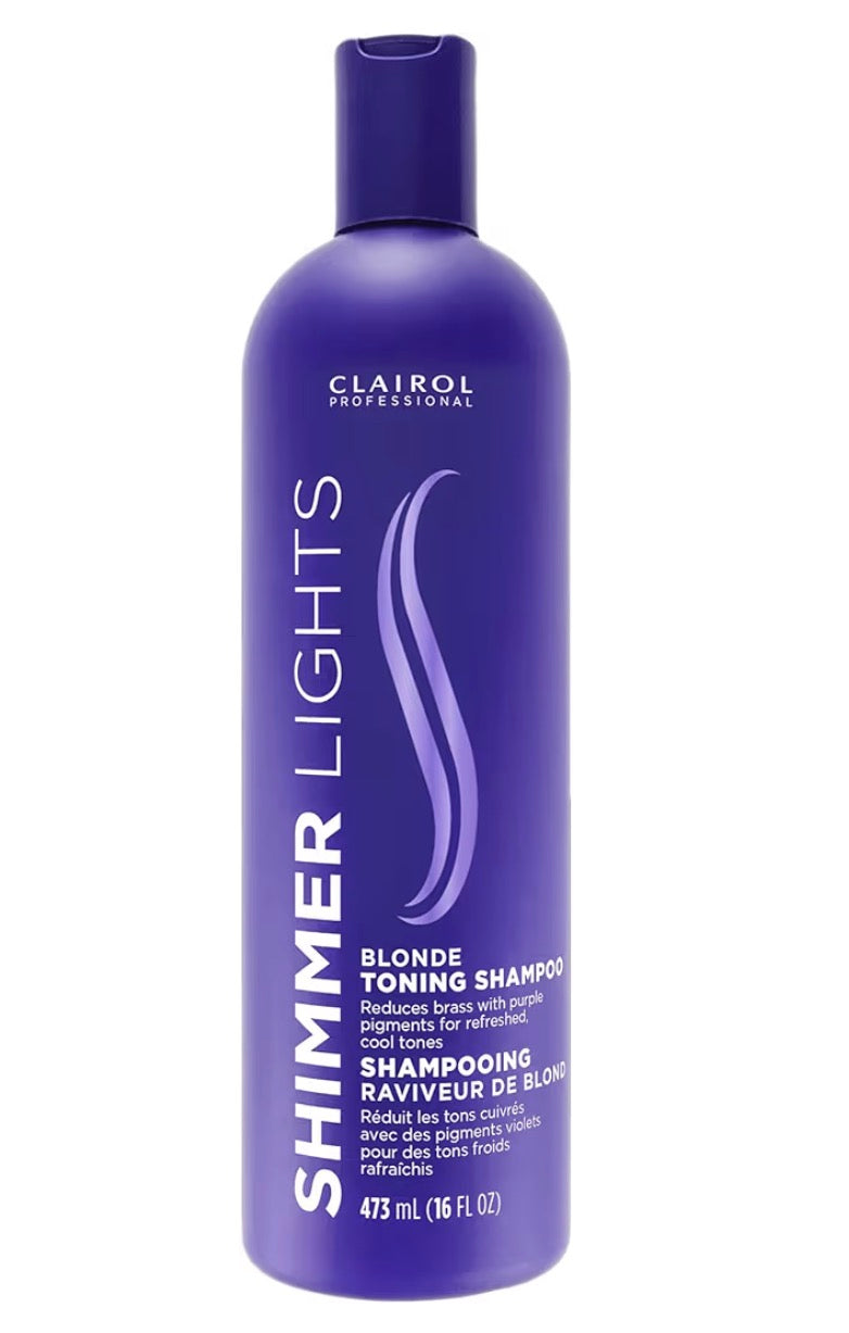 Clairol Professional Shimmer Lights Purple Shampoo 16oz