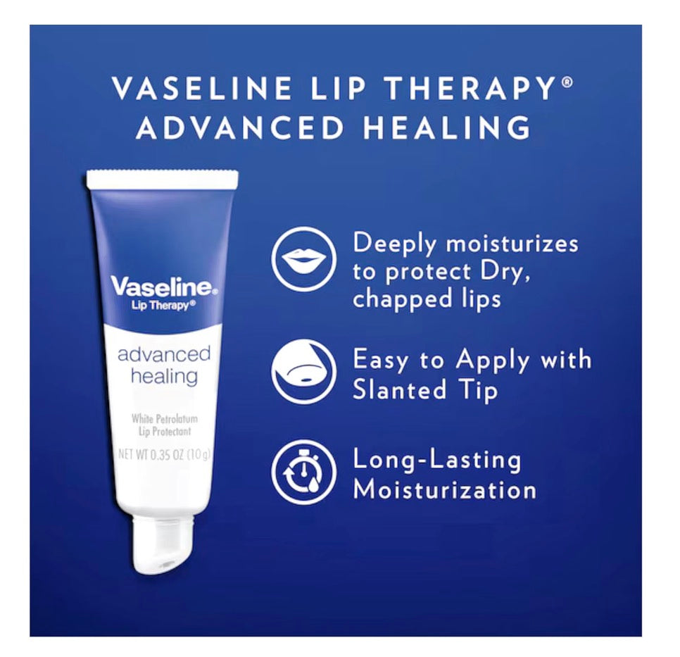 Vaseline Lip Therapy Advanced Healing, 0.35oz