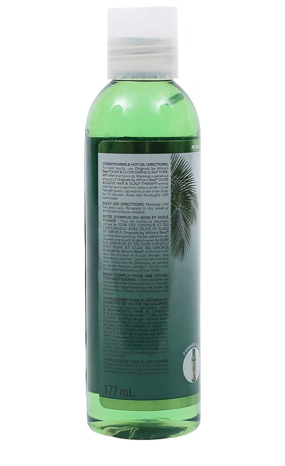 Originals by Africa's Best Olive & Clove Hair & Scalp Oil 6oz