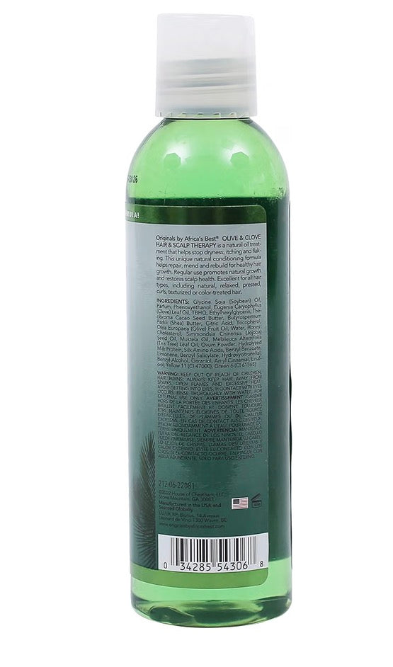 Originals by Africa's Best Olive & Clove Hair & Scalp Oil 6oz