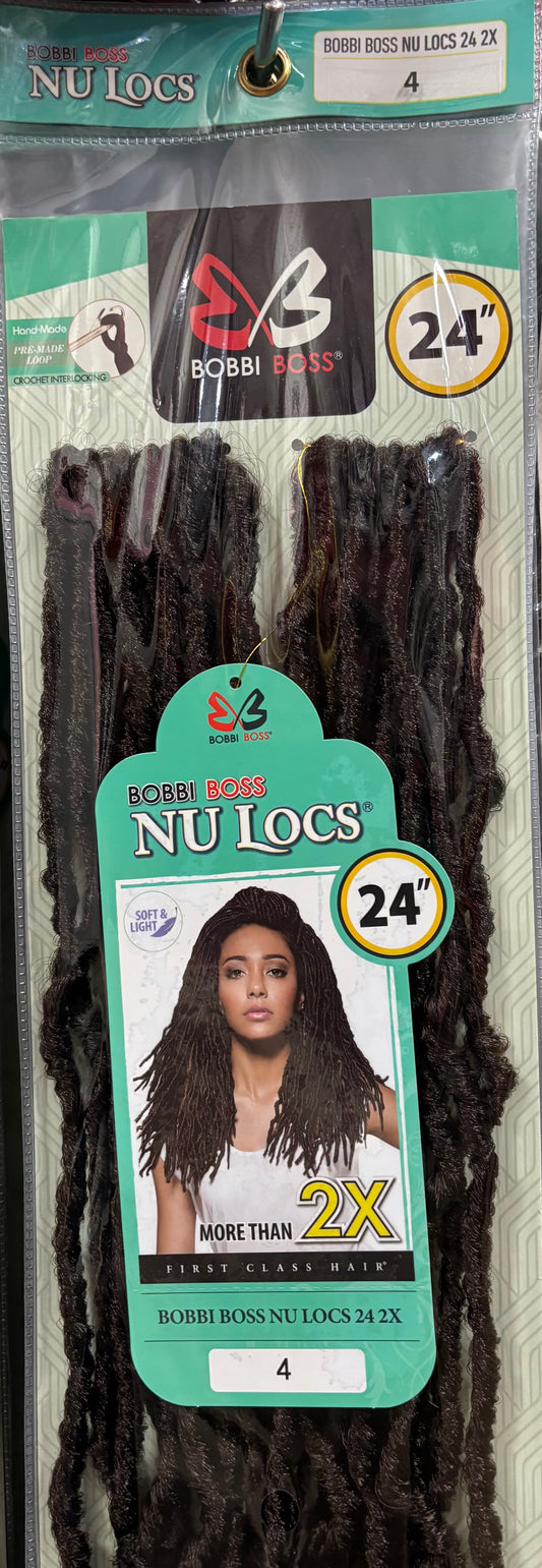 Bobbi Boss Synthetic Hair Crochet Braids African Roots Braid Collection Nu Locs 18"