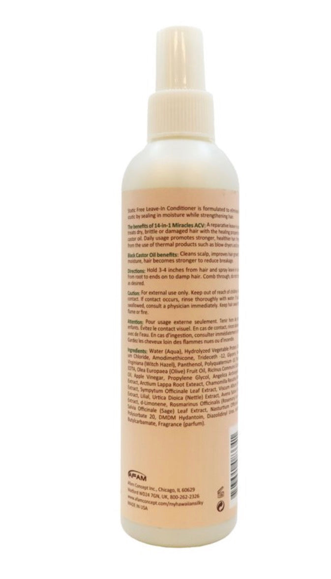 Hawaiian Silky Apple Cider Vinegar Leave-In Conditioner8 oz