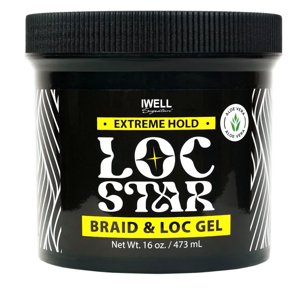 IWELL Signature Loc Extreme Hold Star Lock & Twist Gel, 16oz