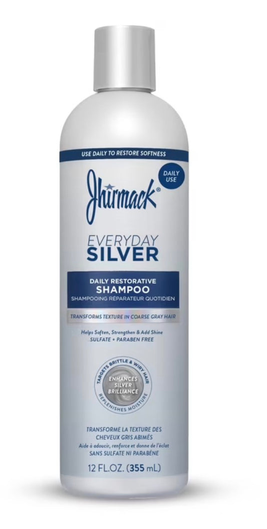 Jhirmack Everyday Silver Daily Restorative Shampoo 12 oz