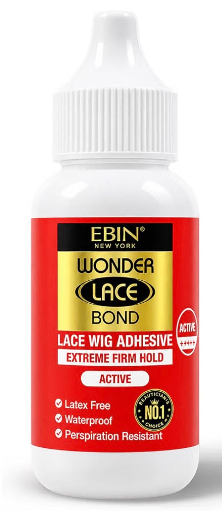 Ebin Wonder Lace Bond Glue Extreme Firm Hold Active 1.18oz