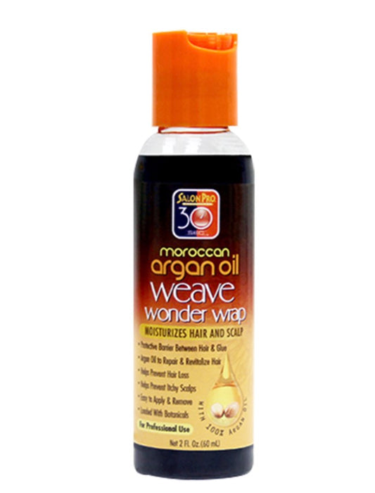 Salon Pro 30 Sec Weave Glue Protector Wonder Wrap Dark 2oz