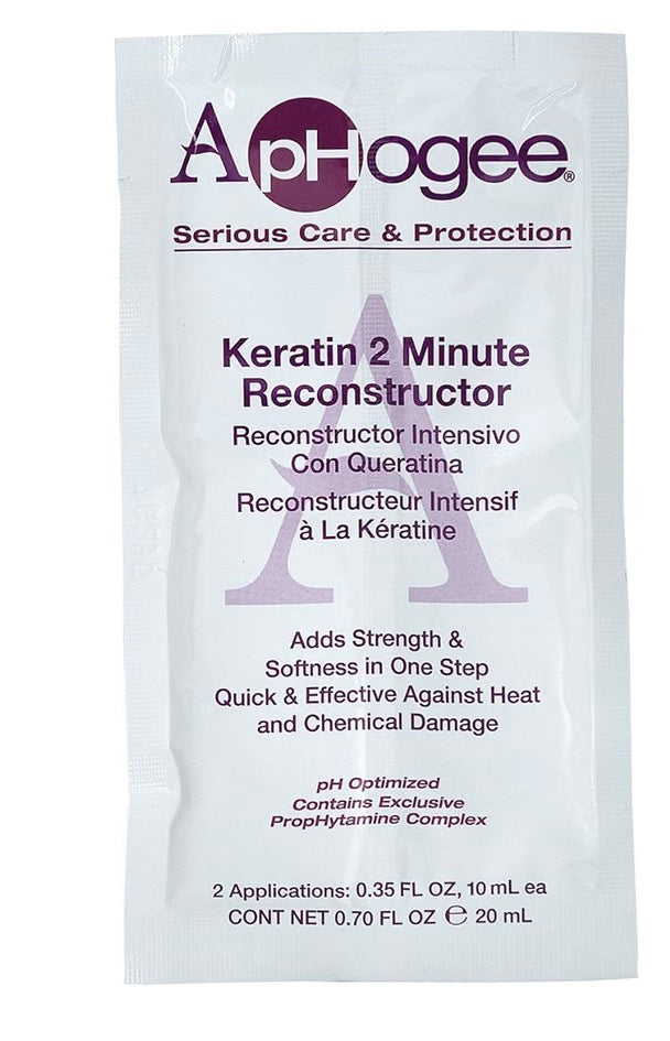 ApHogee Keratin 2 Minute Reconstructor Packet 0.35oz