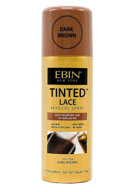 Ebin Dark Brown Tinted Lace Spray 1.73oz