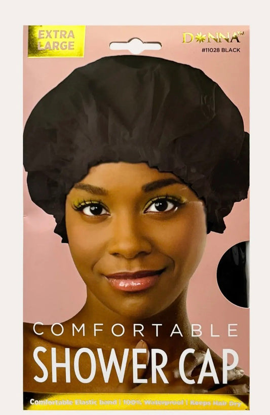 Donna Shower Cap Black XL
