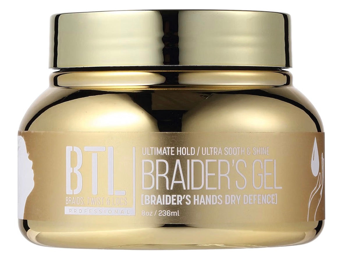 BTL Braider's Hands Dry Defense Ultimate Hold Conditioning Gel 8oz