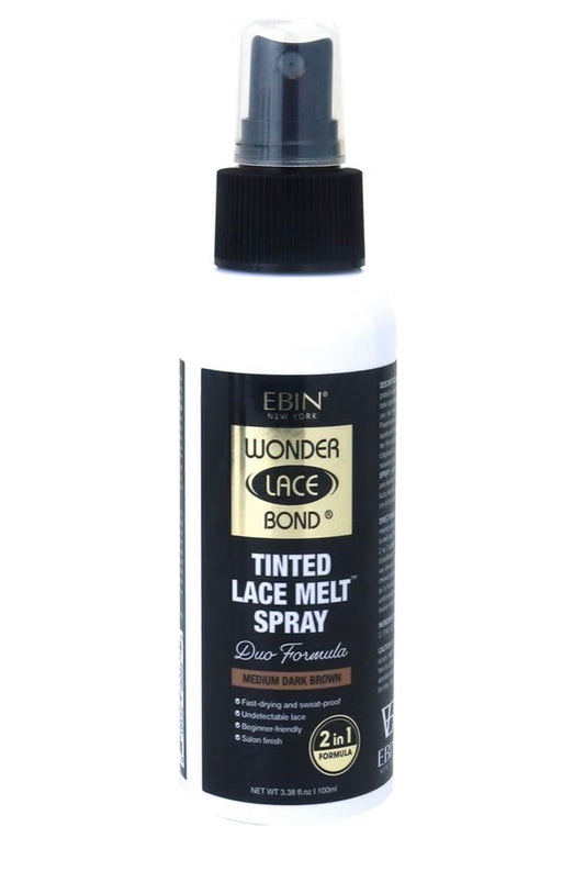 Ebin Wonder Lace Bond Tinted Lace Melt, Medium Dark Brown, 3.38oz