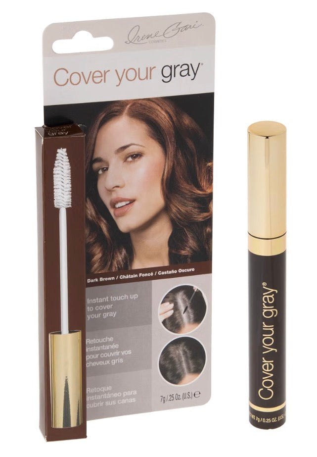 Irene Gari Cover Your Gray Brush-in Wand- Dark Brown