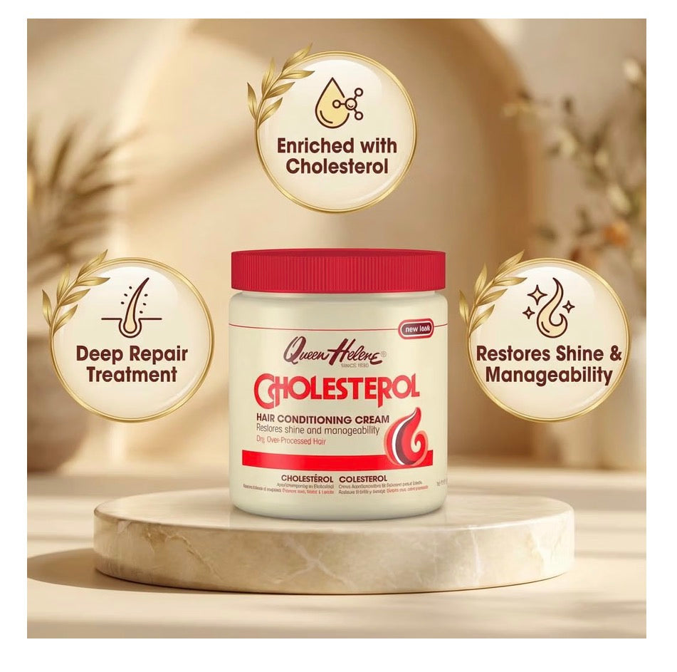 Queen Helene Cholesterol Hair Conditioning Cream 15 oz