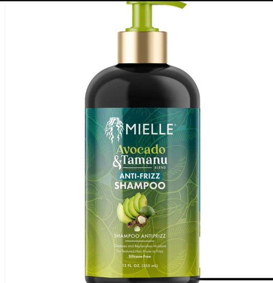 MIELLE Avocado and Tamanu Blend Anti Frizz Shampoo