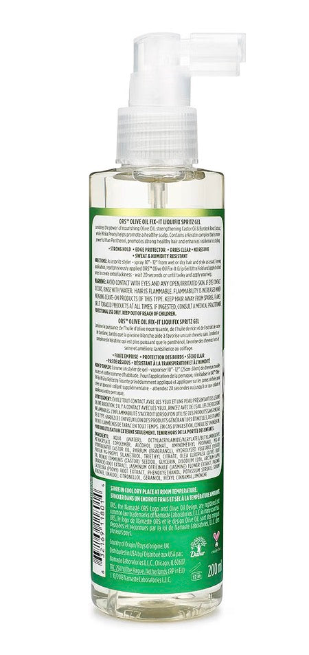 ORS Olive Oil FIX-IT Liquifix Spritz Gel 6.8oz