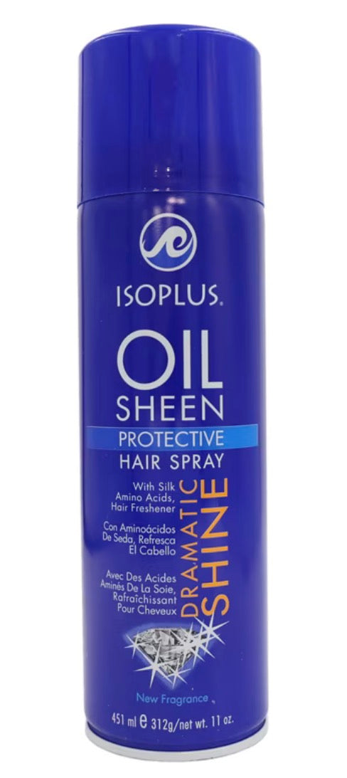 Isoplus Oil Sheen Hair Spray 11oz