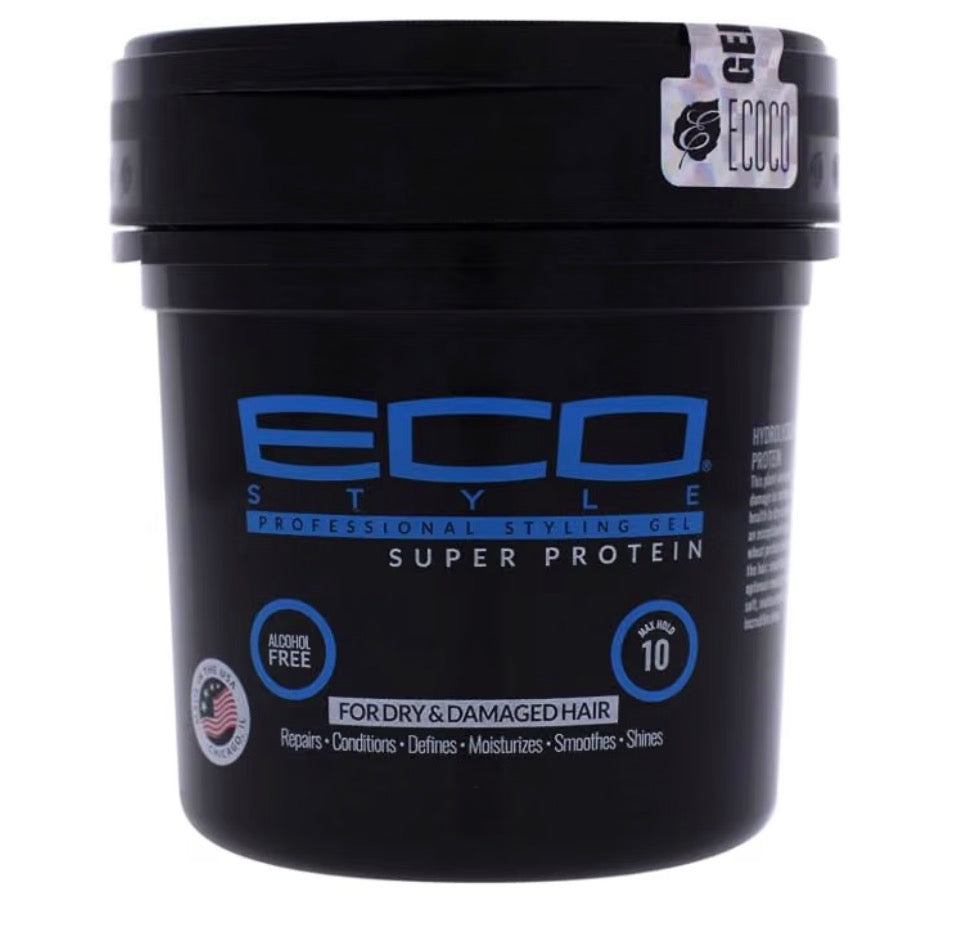 Eco Style Gel Professional Styling Gel Super Protein 32oz