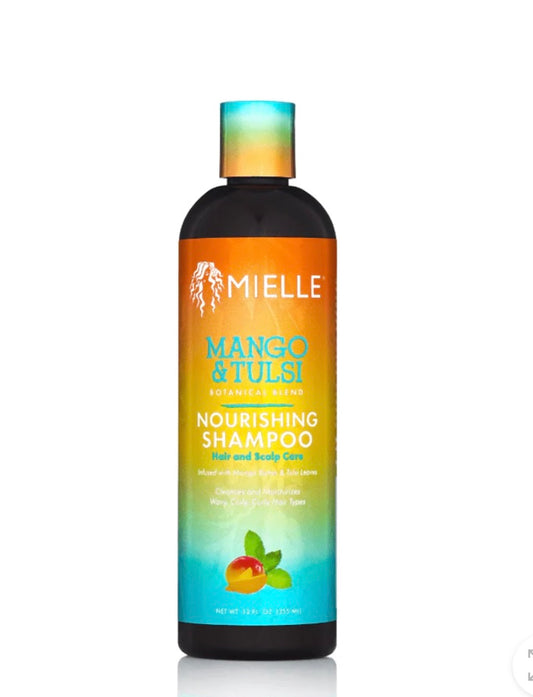 MIELLE MANGO AND TULSI BOTANICAL BLEND NOURISHING SHAMPOO