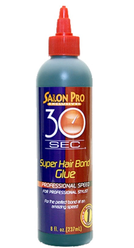 Salon Pro 30 Sec. Super Hair Bond Glue 8oz