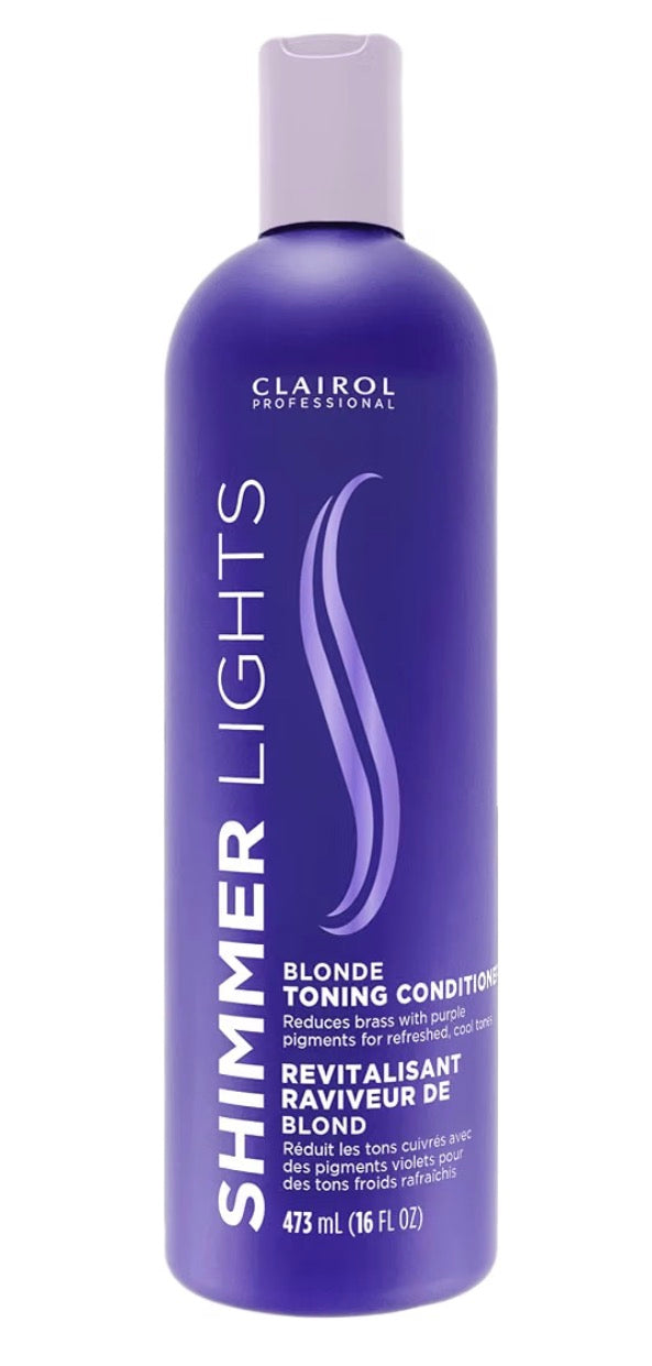 Clairol Professional Shimmer Lights Purple Conditioner 16oz