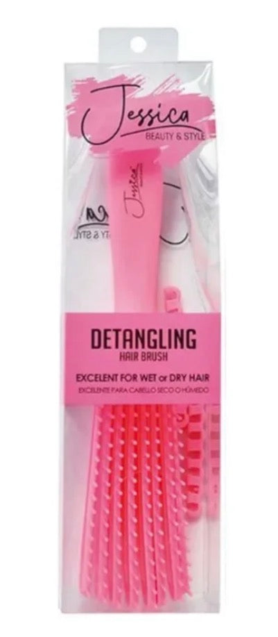 Jessica Beauty & Style Detangling Hair Brush-Assorted Colors
