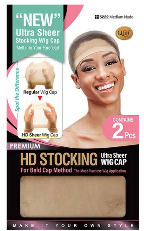 Qfitt HD Stocking Cap Medium Nude