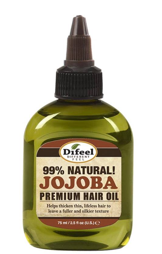 Difeel Jojoba Premium Hair Oil 2.5oz