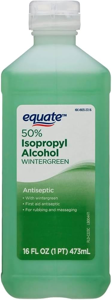 Equate 50% Isopropyl Alcohol 16oz