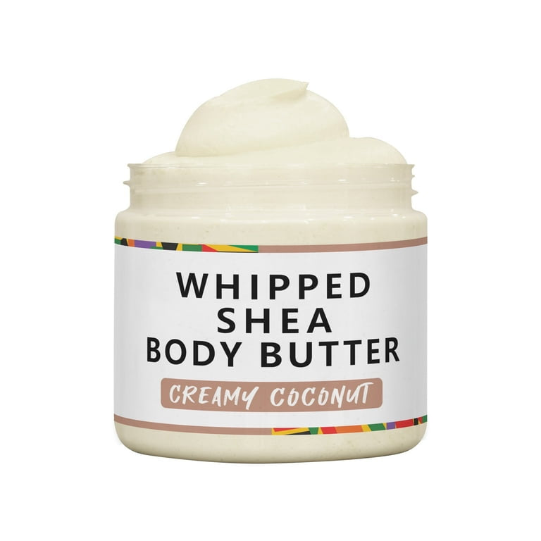 AKWAABA Whipped Shea Body Butter Creamy Coconut