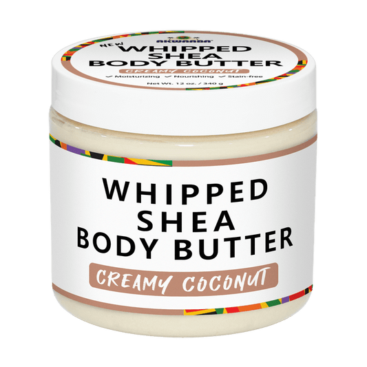 AKWAABA Whipped Shea Body Butter Creamy Coconut